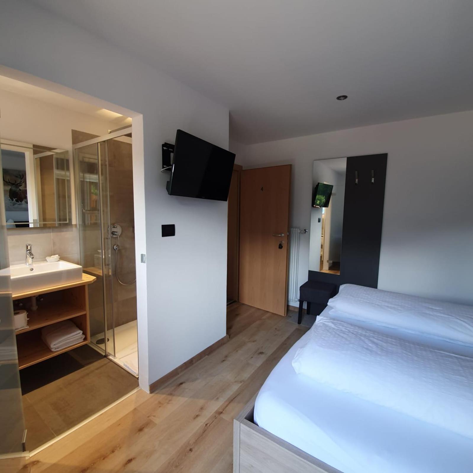 Haus Herta B&B Nova Levante Værelse billede